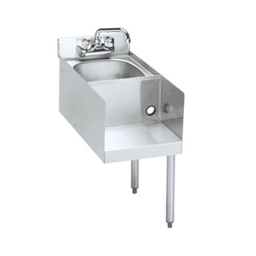 Krowne 21-18bdr - 2100 series 18&#034; blender/dump sink modular add-on legs on right for sale