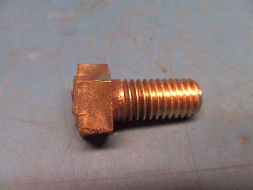 Solid Brass 5 Sided Penta Head Pentagon Capscrew Security Bolt 1/2-13 X 1&#034;