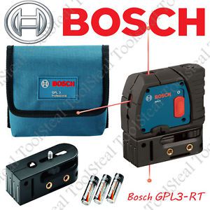 Bosch GPL3-RT 3-Point Self-Leveling Alignment Lase r- W/ FACTORY WARRANTY!!