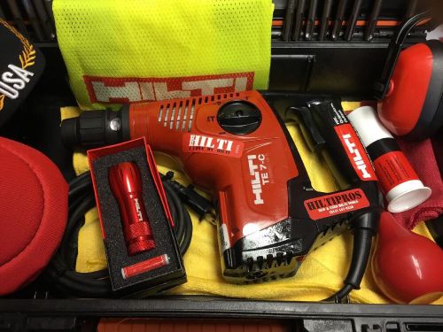 Hilti te 7-c hammer drill, durable, excellent condition fast shipping free staff for sale