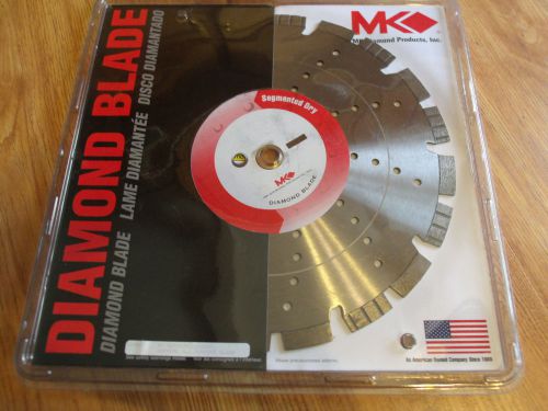 MK Diamond Blade 14&#034; Segmented Dry Supreme Mk565SKMR 160617 14x125x1 USA