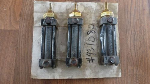 3 LOTS OF 3 LEHIGH SBA100 PNEUMATIC CYL, 1 in BORE 2 1/2 in STROKE NEW IN BOX