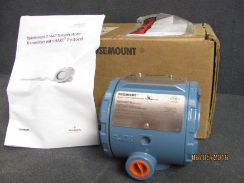 Emerson Rosemount 3144P temperature smart transmitter HART.  NEW