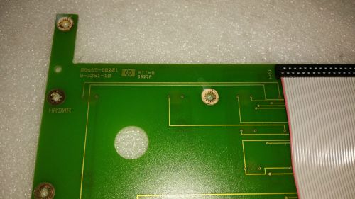 Agilent HP 08665-60201 Keyboard PCB for use with HP 8665A SIGNAL GENERATOR