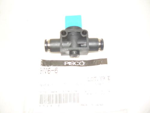 Pisco Quick Release Valve  HV6-6  NEW