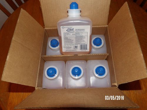 Dial complete 1206709 antimicrobial foaming hand soap, 1 liter manual refill for sale