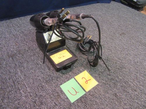 EDSYN PS536 POWER SUPPLY LONER SOLDERING STATION 120V DUAL PORT MILITARY USED