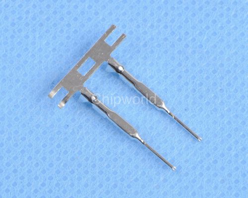 100pcs Male Pins 2.54mm Long Dupont Head Reed