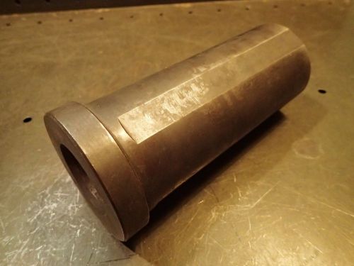 Warner Swasey M-1926 Morse Taper #5 Straight Shank Sleeve Adapter 3&#034; OD 5MT