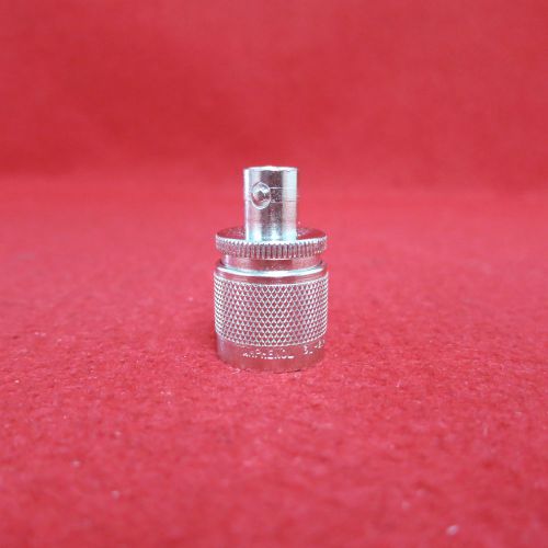 Amphenol 1250 0780 N Male to BNC Female Adaptor