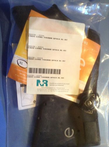 Exos national rehab long thumb spica xl rt ref 23172-1111 new in package for sale