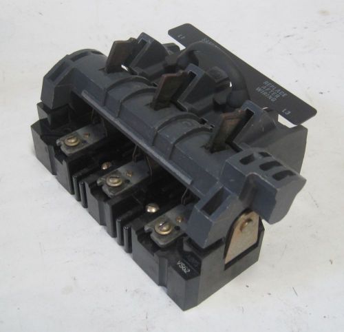 Allen Bradley Unfusible Disconnect Switch 30A X-341737 USG