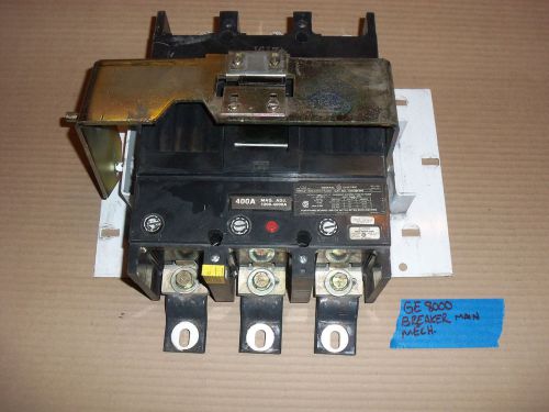 GE 8000 CIRCUIT BREAKER 600 AMP MAIN FEEDER MCC MCCB BUCKET MECH