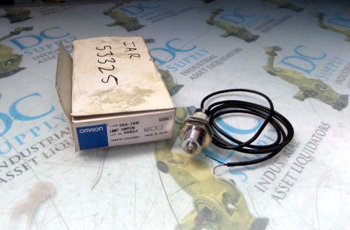 OMRON D5A-7410 LIMIT SWITCH NIB