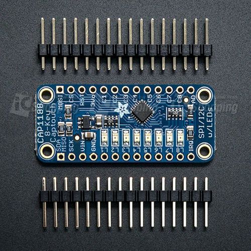 1pc Adafruit CAP1188 - 8-Key Capacitive Touch Sensor Breakout - I2C or SPI