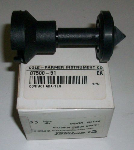 Cole parmer 87500 series ct6 tachometer contact adapter lsab-2 ew-87500-51 nib for sale