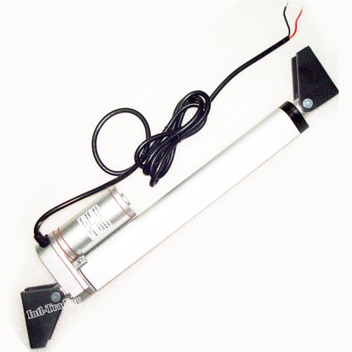 Linear actuator 150mm 6&#034; stroke 330lbs dc 12v motor &amp;brackets for car boat door for sale