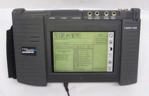 TTC 2000XF Test Pad Network Tester Analyzer + T-BERD 2209 DS3 Acterna 57102
