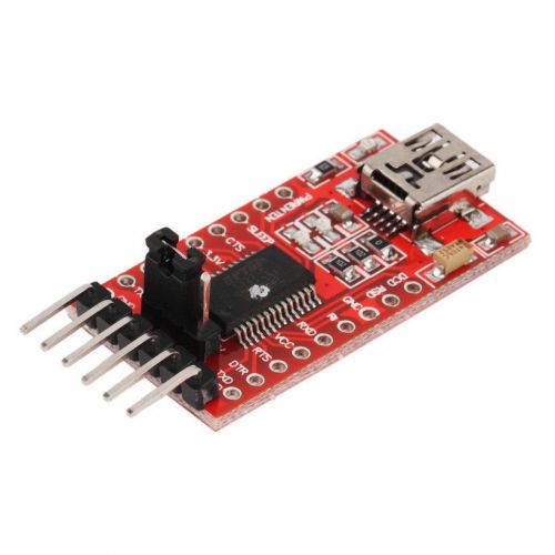 Ftdi ft232rl usb to ttl serial converter adapter module 5v &amp; 3.3v for arduino ly for sale