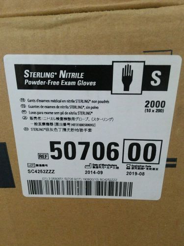 Sterling Nitrile Powder free Exam Gloves