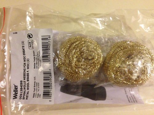 Weller 0051384099 Metal Wool Brass 2-pack