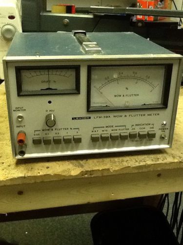 Leader LFM-39A WOW &amp; Flutter Meter