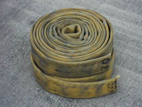 Firehose 3-1/8” wide double jacket, 42-1/2 ft, for boat dock bumper guard