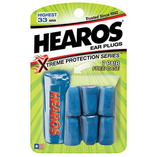 Hearos earplugs, xtreme protection series, 7 count for sale