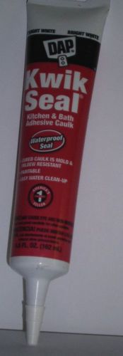 DAP Kwik Seal 5.5 oz Kitchen and Bath adhesive caulk. New