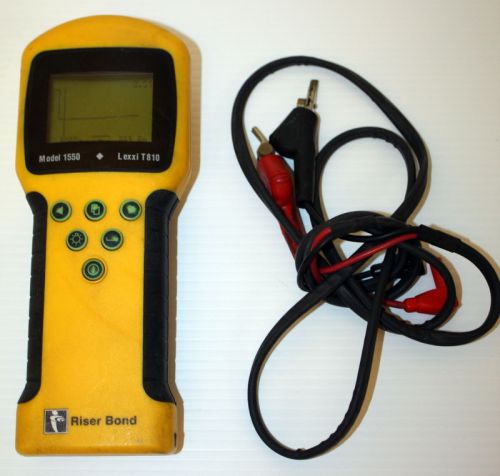 Riser Bond Model 1550 Handheld Cable Fault Locator RiserBond BROKEN for PARTS