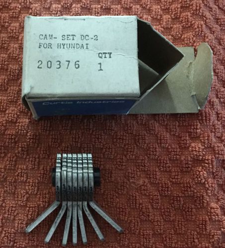 CURTIS CAM-SET DC-2 CODE CUTTER  FOR HYUNDAI