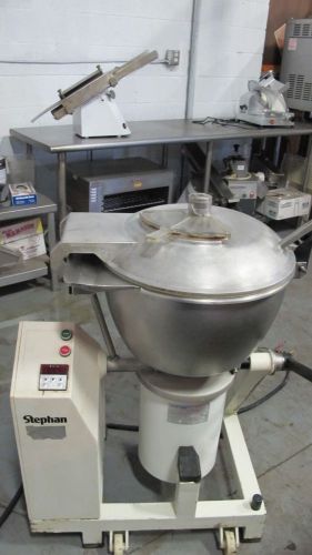 STEPHAN VCM 44A/1LC 45 LITER CAPACITY VERTICAL CUTTER MIXER FOOD PROCESSOR