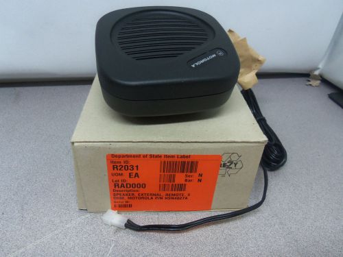 MOTOROLA SPEAKER- HSN4027A.