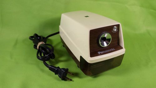 Vintage Panasonic Auto Stop Electric Pencil Sharpener KP-33 Made in Japan