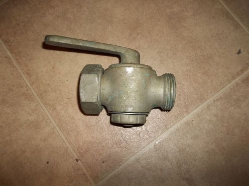 STAINLESS STEEL MILK MILKER MILKING BULK TANK SHUT OFF VALVE 1 1/2 INCH