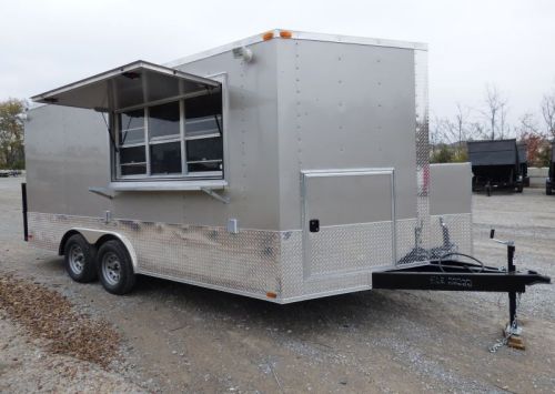 Concession Trailer Arizona Beige 8.5 X 16 Catering Event Food Trailer