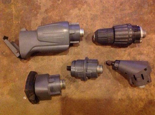 5 Diffrent Drill Attachments