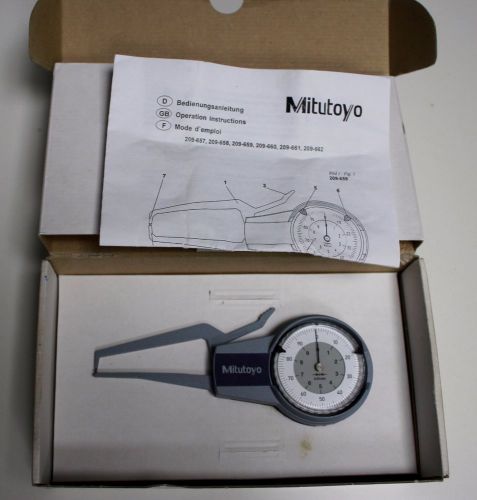 Mitutoyo 209-662 Caliper Gauge, 0-10mm Range,