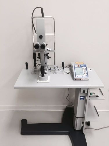 ZEISS VISULAS Yag II+ Plus Laser w Power Table &amp; Slit Lamp