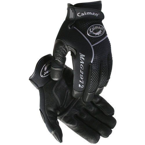 New caiman black goat grain  padded palm  multi-activity/mechanic small for sale