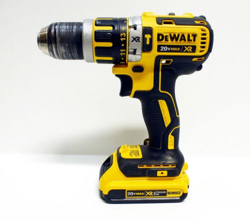 DEWALT DCD795D2 20V XR Lithium Ion Brushless Compact Hammer Drill