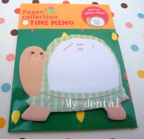 Bid Cute Tortois Animal Sticky Notes Pad Sticky Post it Notes Memo Sticker Notes