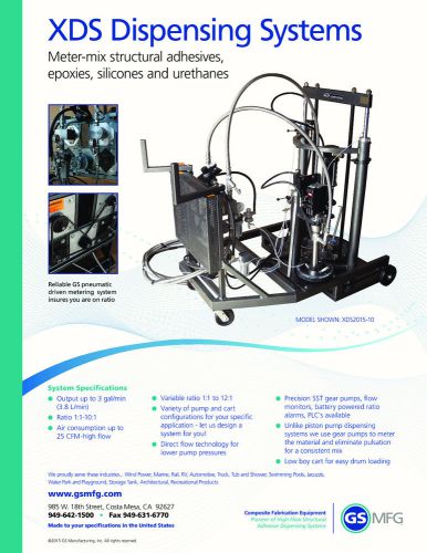 Meter Mix Dispensing Machine System / Epoxy RTM Resin Infusion Injection