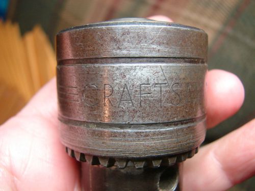 CRAFTSMAN Drill Chuck  With Key - Cap 3/8&#034;- 24 &#034; THREAD LOT 18