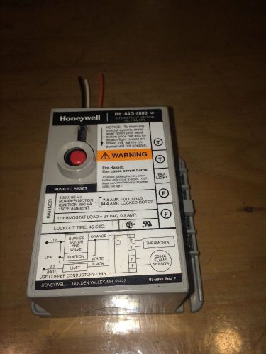 Honeywell 8184G Primary Control (used)