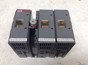 ABB SACE OS 60AJ12 60 Amp 600 VAC Fused Disconnect OS60AJ12