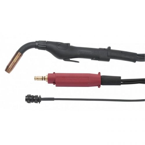 Lincoln k3038-2 python-plus 25&#039; air-cooled push-pull aluminum mig welding gun for sale