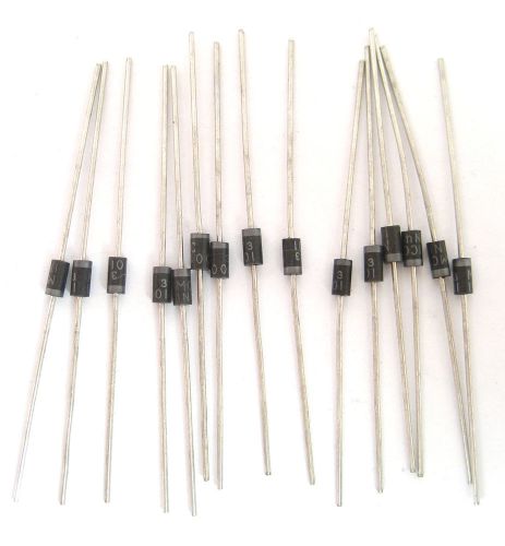 1N4001 General Purpose Rectifier Diodes: 1Amp@50V DO-41: 15/Pack: Good Price