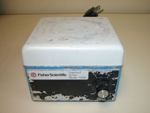 Fisher scientific thermix stirrer model 120m, tested &amp; works, w ring stand clamp for sale