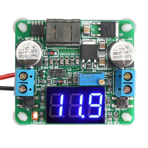 25w adjustable voltage regulator dc 5.0~25v to 0.5v~25v 2a power supply module for sale